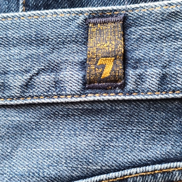 SOLD 7 FAM Mens standard jeans 32 x 28 - Picture 4 of 7